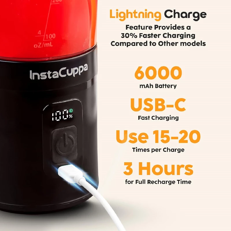 InstaCuppa 230 Watts Portable Blender Bottle-3.webp